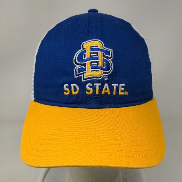 SD State South Dakota State Snapback Mesh Back Hat Embroidered Logo W/Tags NCAA - Picture 2 of 8